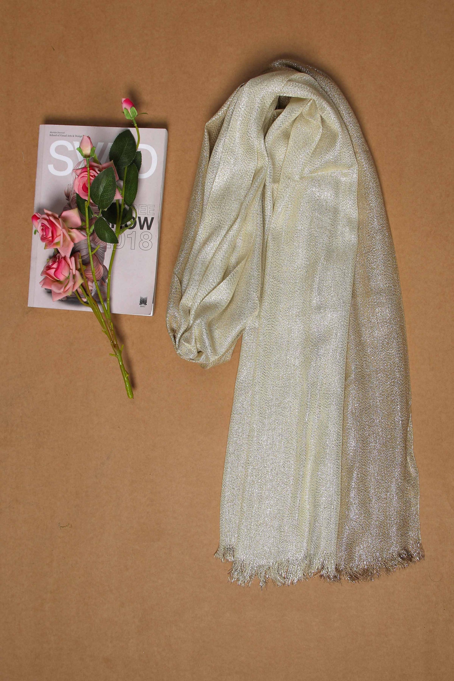 Nishat Linen - Beige Women Scarf - 432552118