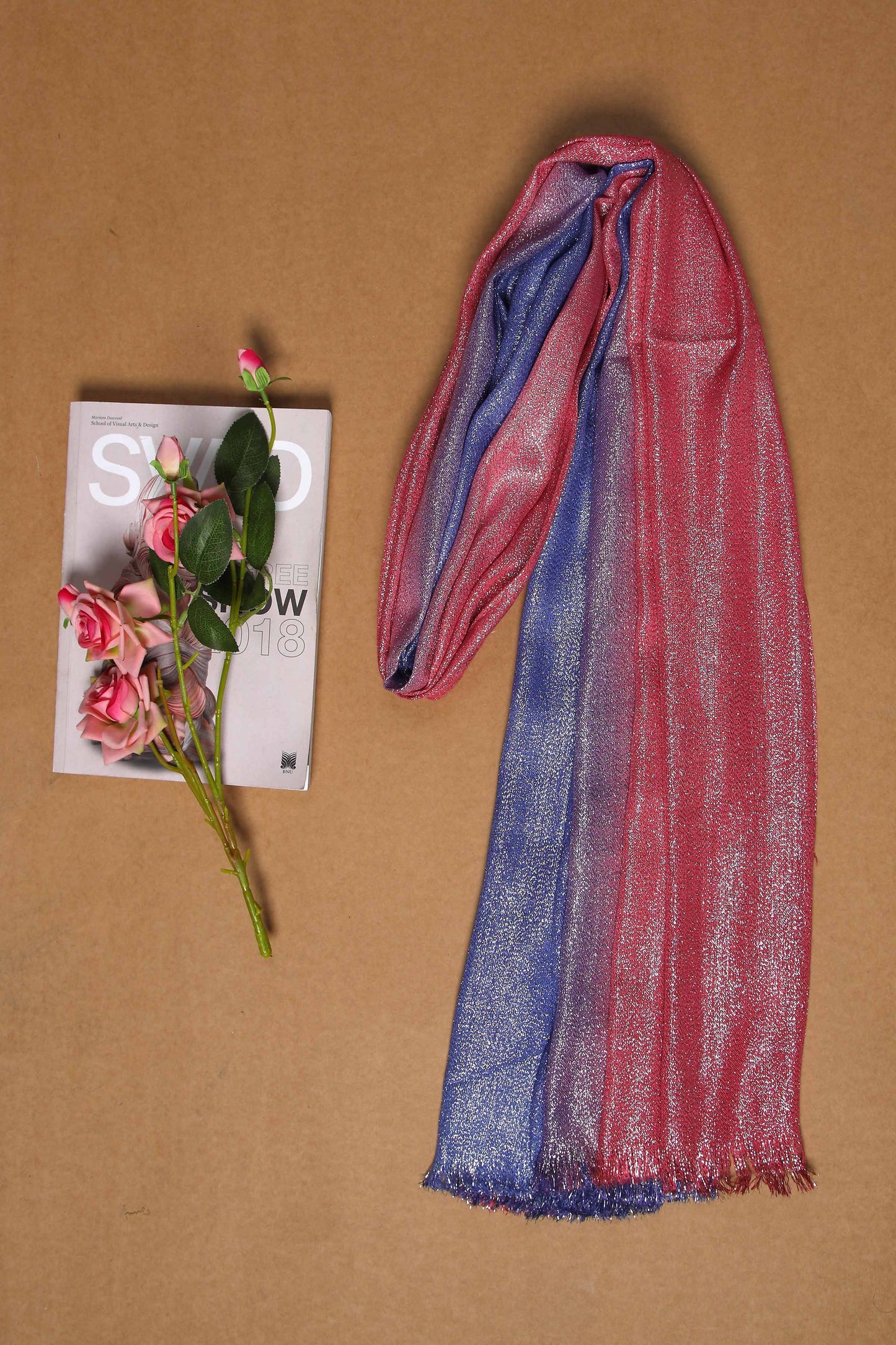 Nishat Linen - Navy Women Scarf - 432552121