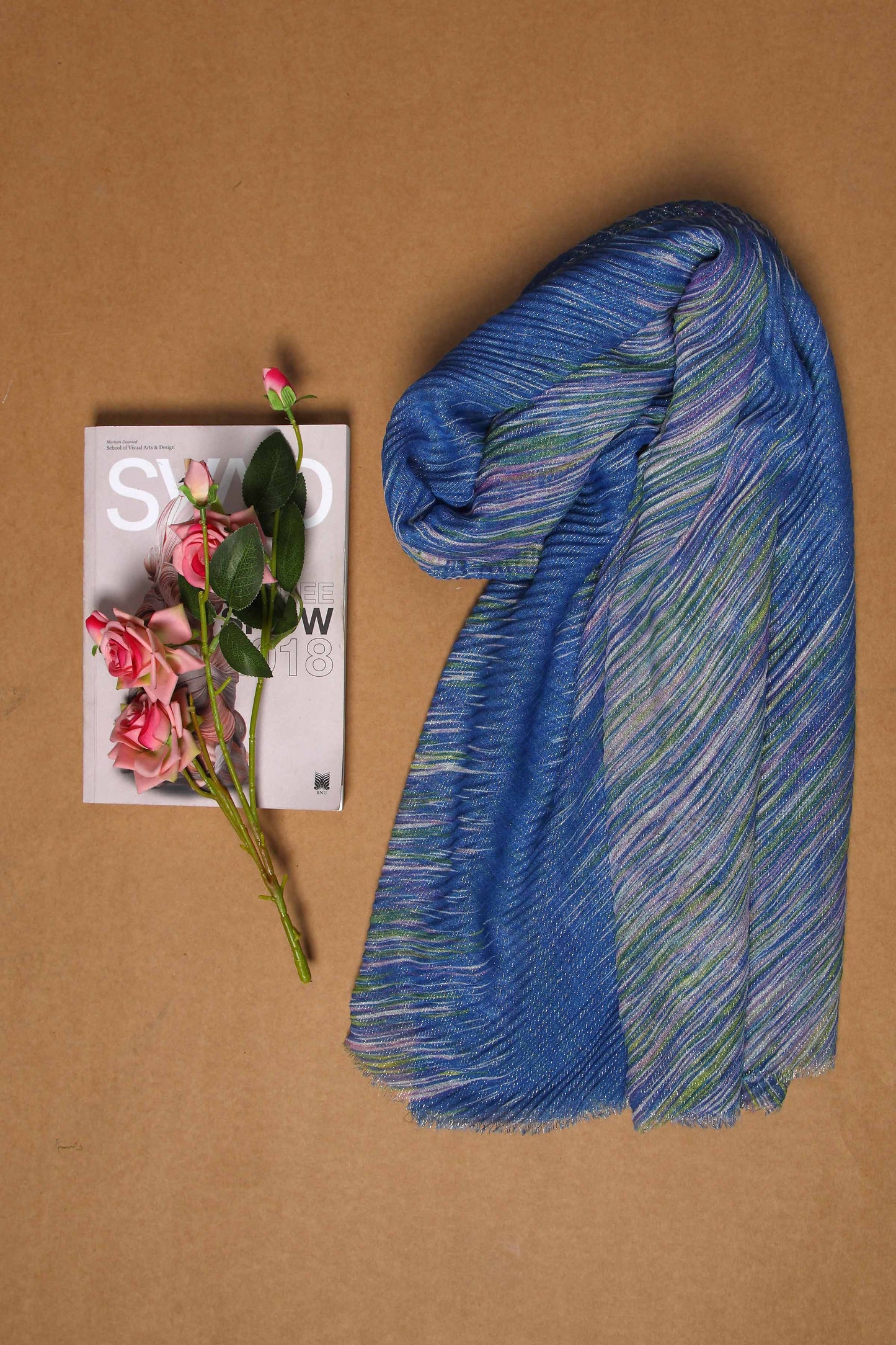 Nishat Linen - Blue Women Scarf - 432592108