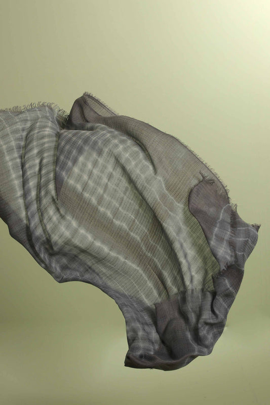 Nishat Linen - Grey Women Scarf - 432612111