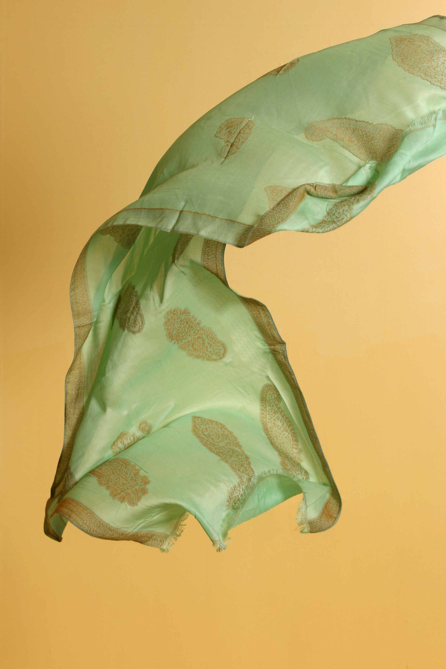 Nishat Linen - Green Women Scarf - 432652104