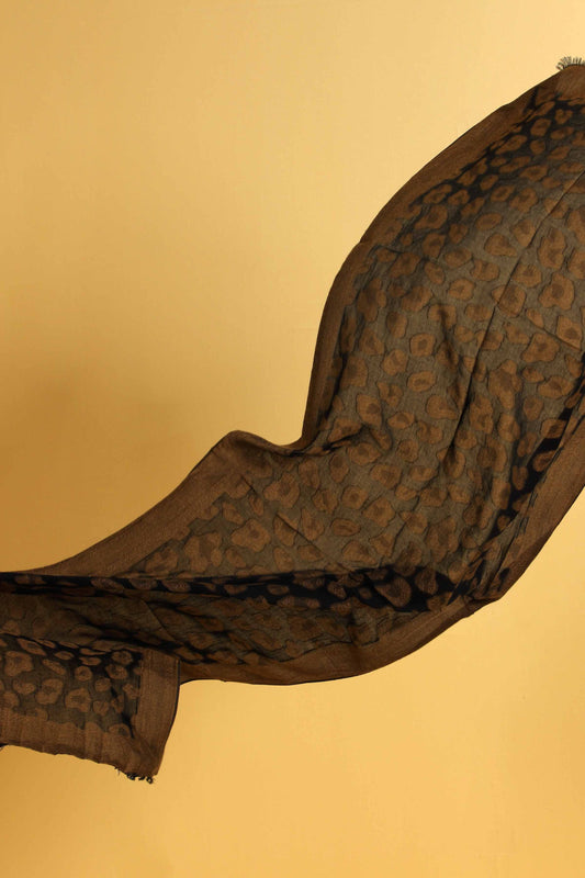 Nishat Linen - Black Women Scarf - 432662103