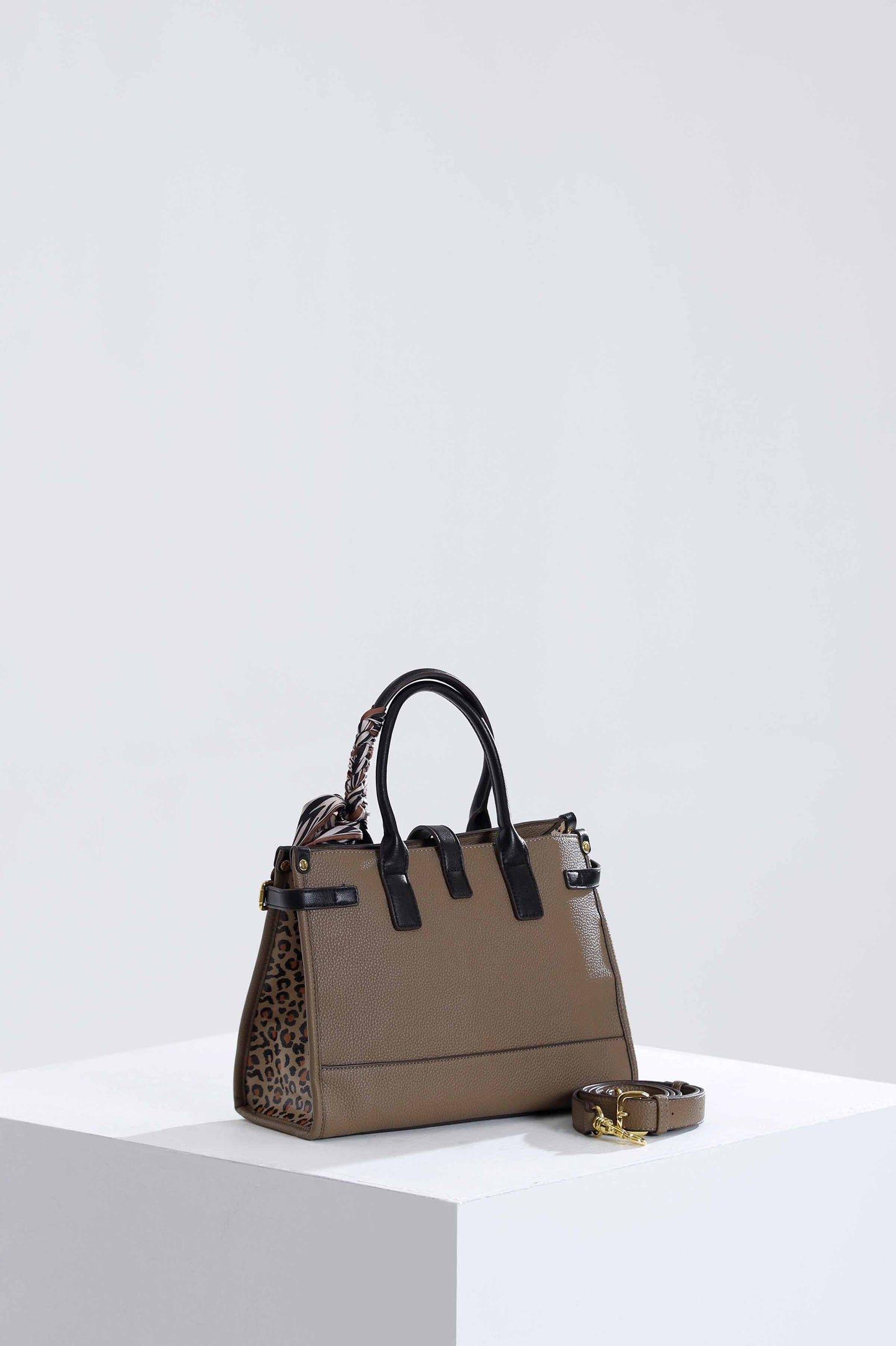 Nishat Linen - Khaki Shoulder Bag-433452130
