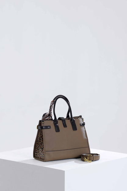 Nishat Linen - Khaki Shoulder Bag-433452130