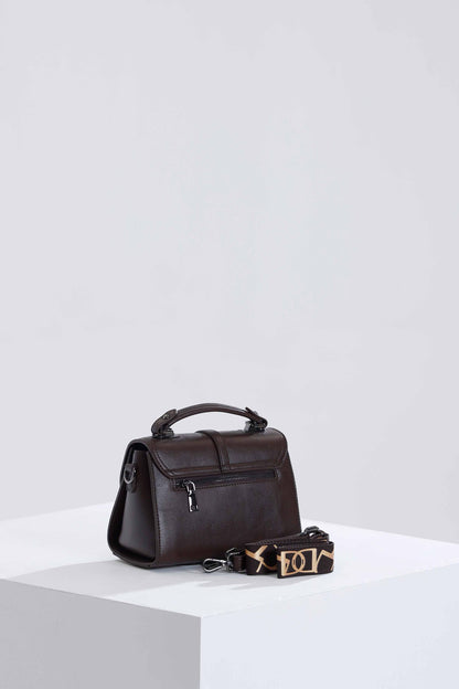 Nishat Linen - Coffee Shoulder Bag-433482117