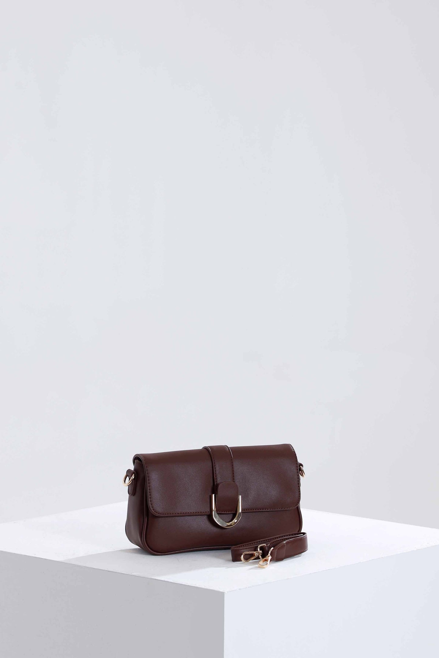 Nishat Linen - Coffee Shoulder Bag-433492117