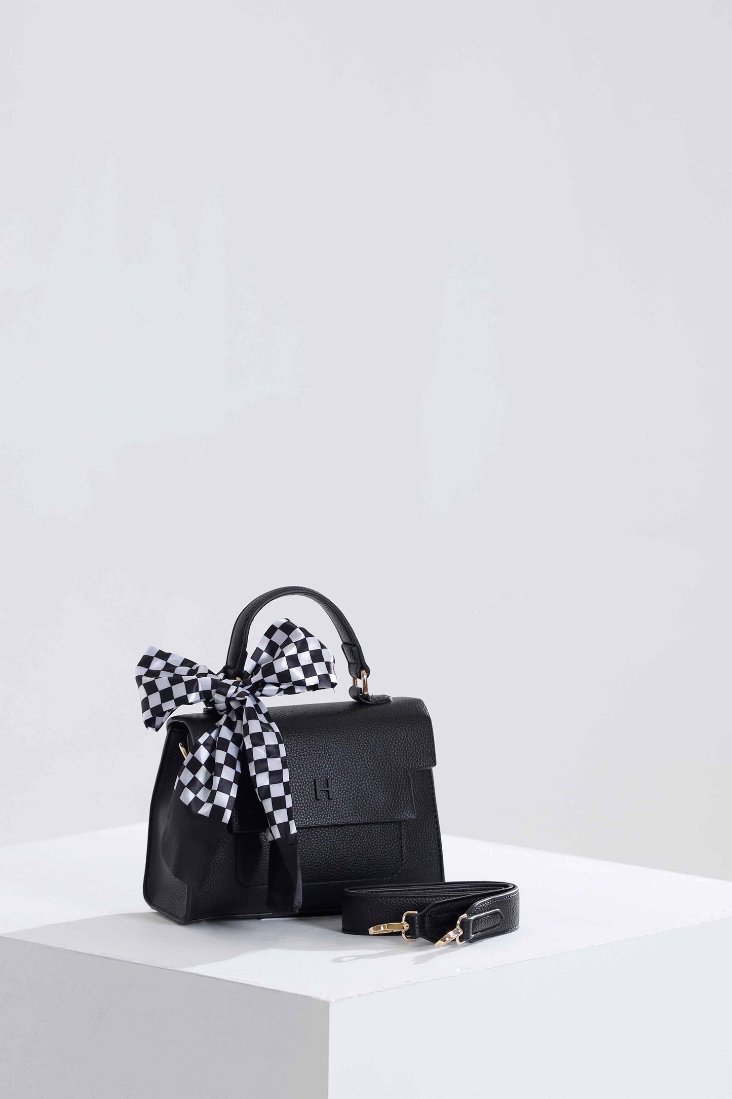 Nishat Linen - Black Shoulder Bag-433502103
