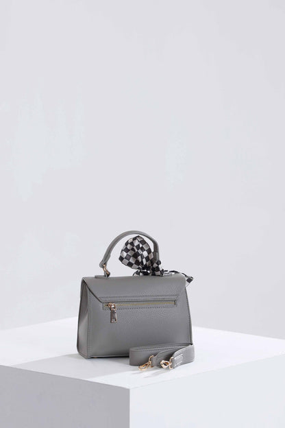 Nishat Linen - Grey Shoulder Bag-433502111