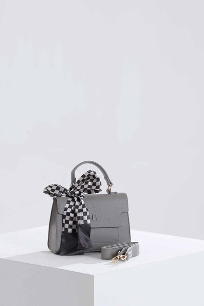 Nishat Linen - Grey Shoulder Bag-433502111