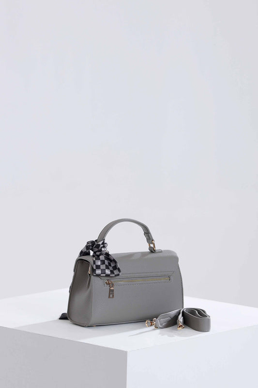 Nishat Linen - Grey Shoulder Bag-433512111