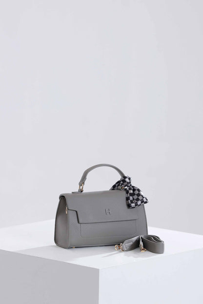 Nishat Linen - Grey Shoulder Bag-433512111