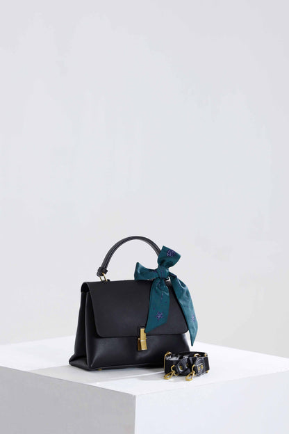 Nishat Linen - Black Shoulder Bag-433532103