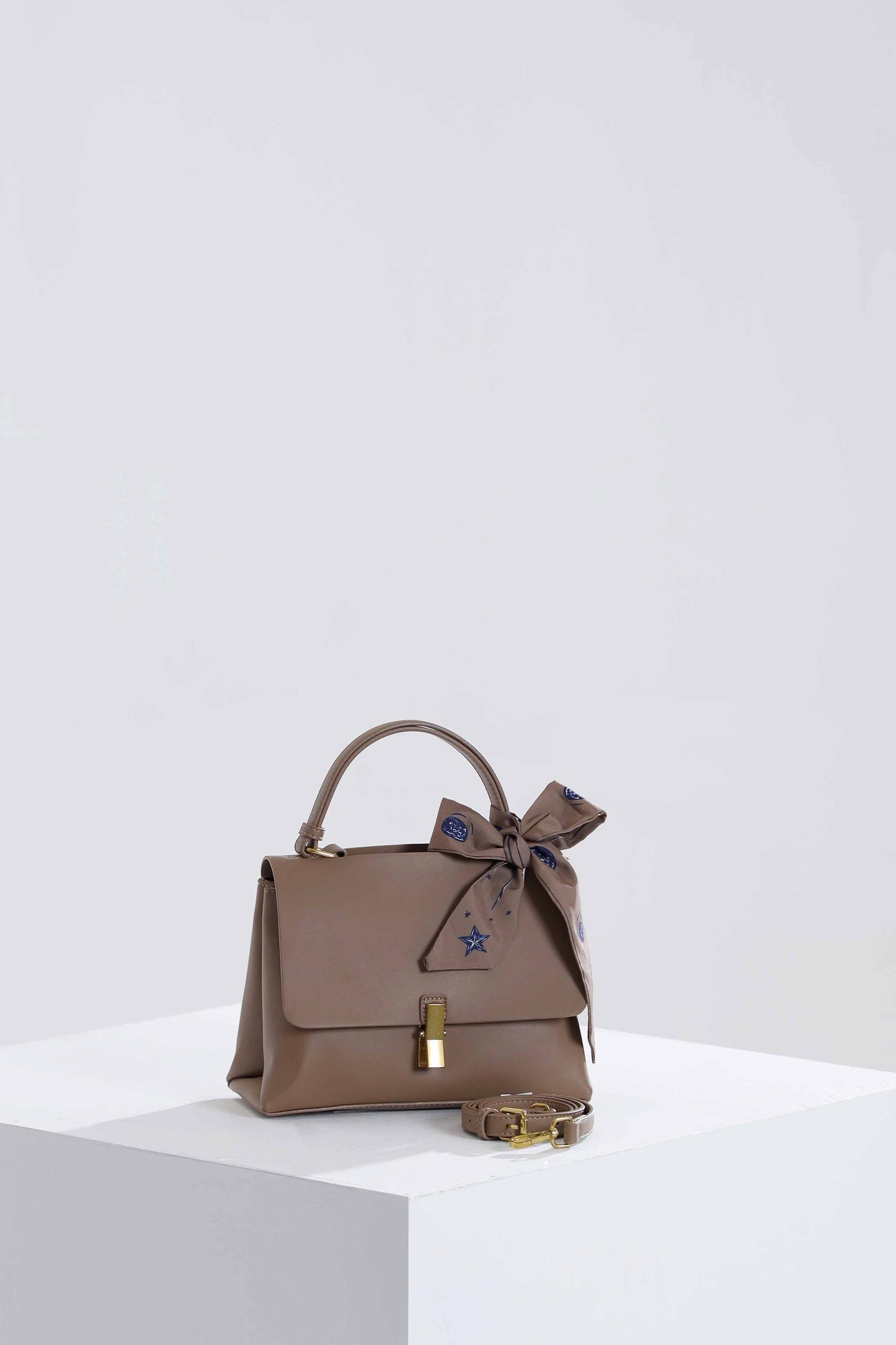 Nishat Linen - Khaki Shoulder Bag-433532130