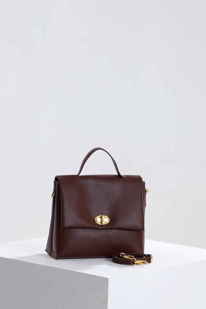 Nishat Linen - Coffee Shoulder Bag-433542117