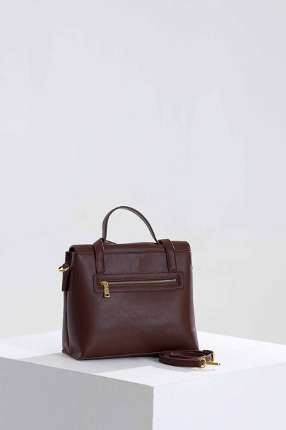 Nishat Linen - Coffee Shoulder Bag-433542117