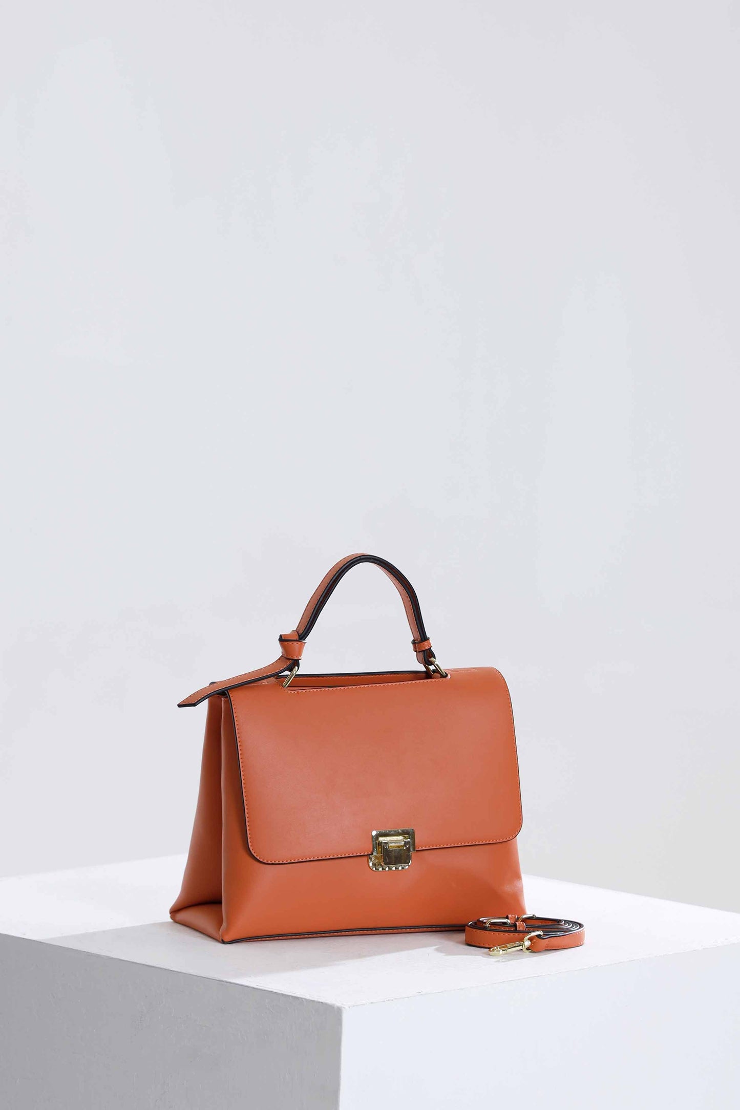 Nishat Linen - Orange Shoulder Bag-433592106