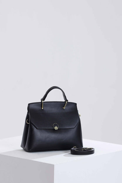 Nishat Linen - Black Shoulder Bag-433602103