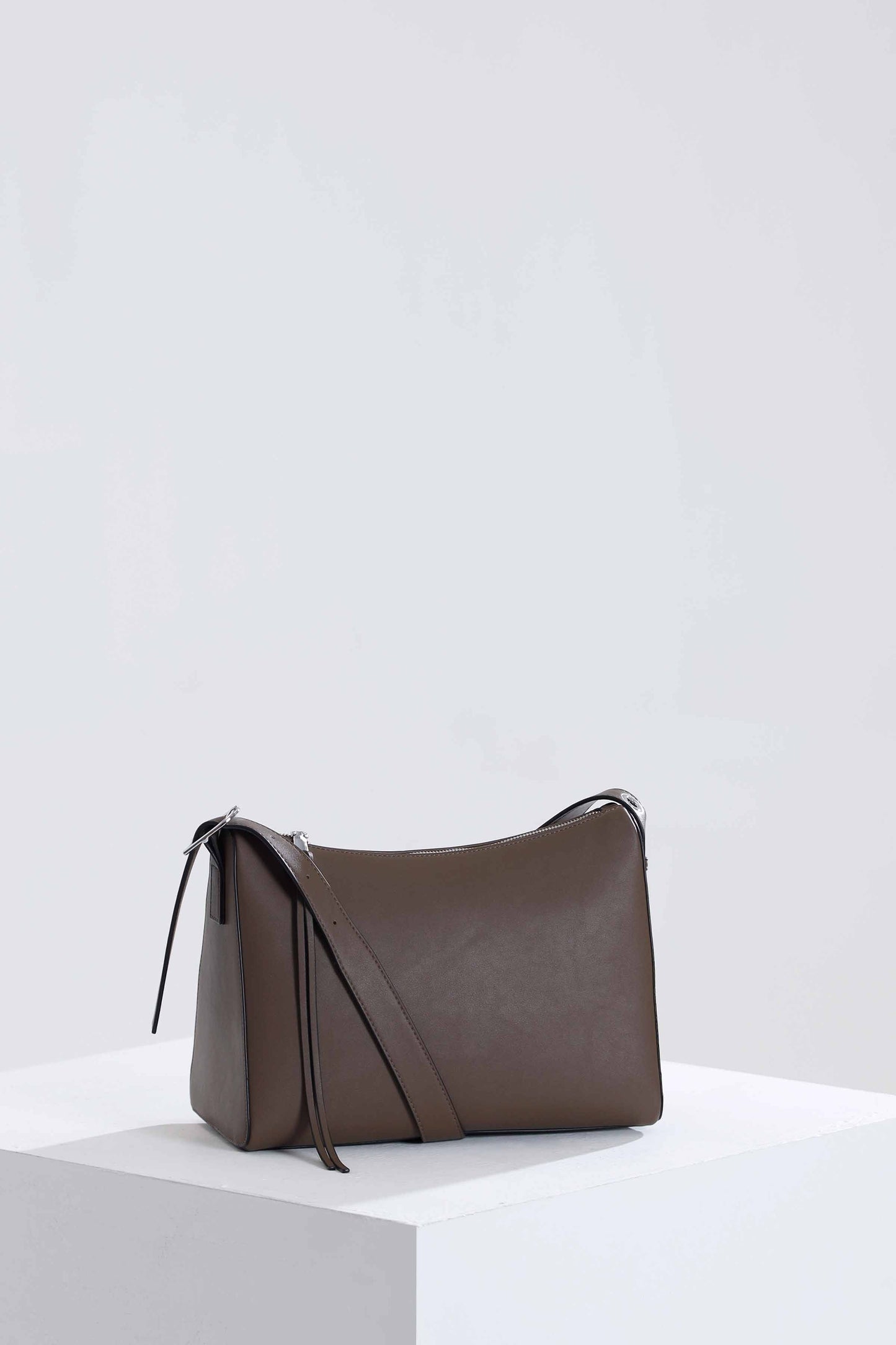 Nishat Linen - Grey Shoulder Bag-433622111