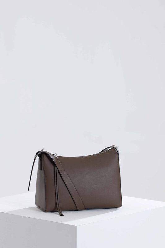 Nishat Linen - Grey Shoulder Bag-433622111
