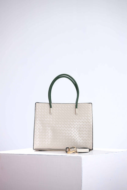 Nishat Linen - Off White Shoulder Bag-434012107