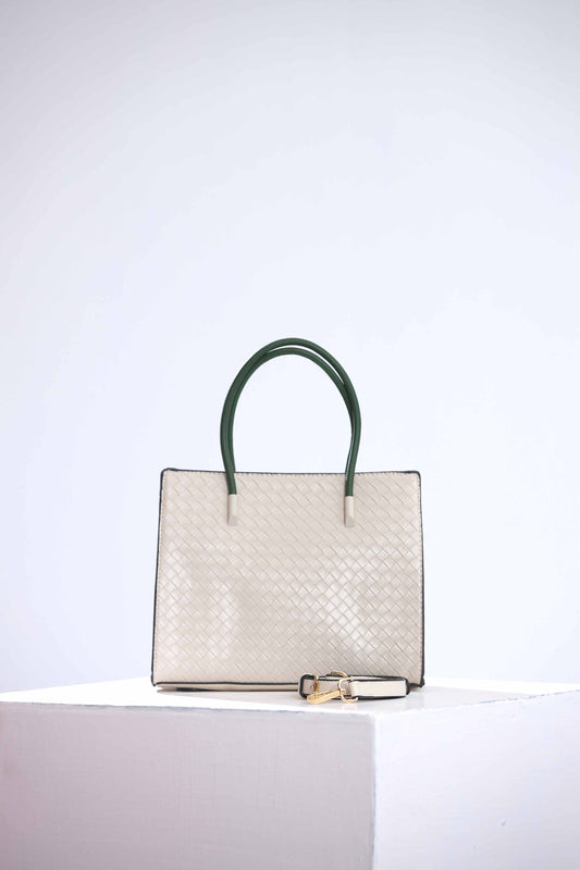 Nishat Linen - Off White Shoulder Bag-434012107