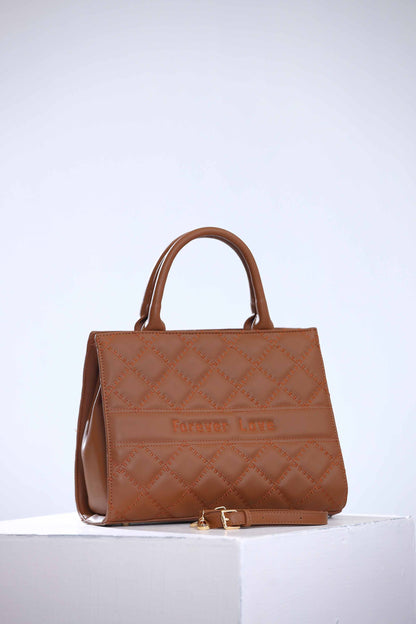 Nishat Linen - Brown Hand Bag-434032113