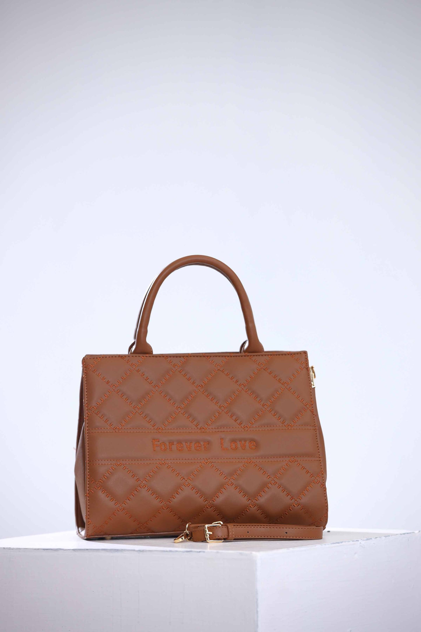 Nishat Linen - Brown Hand Bag-434032113