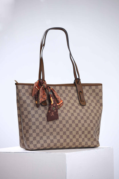 Nishat Linen - Khaki Hand Bag-434052130