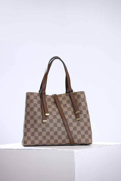 Nishat Linen - Khaki Shoulder Bag-434082130