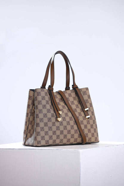 Nishat Linen - Khaki Shoulder Bag-434082130