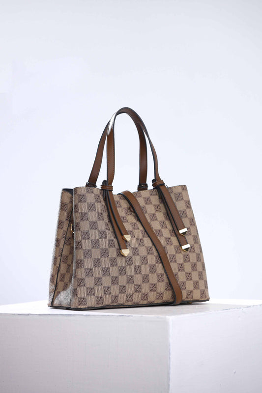 Nishat Linen - Khaki Shoulder Bag-434082130