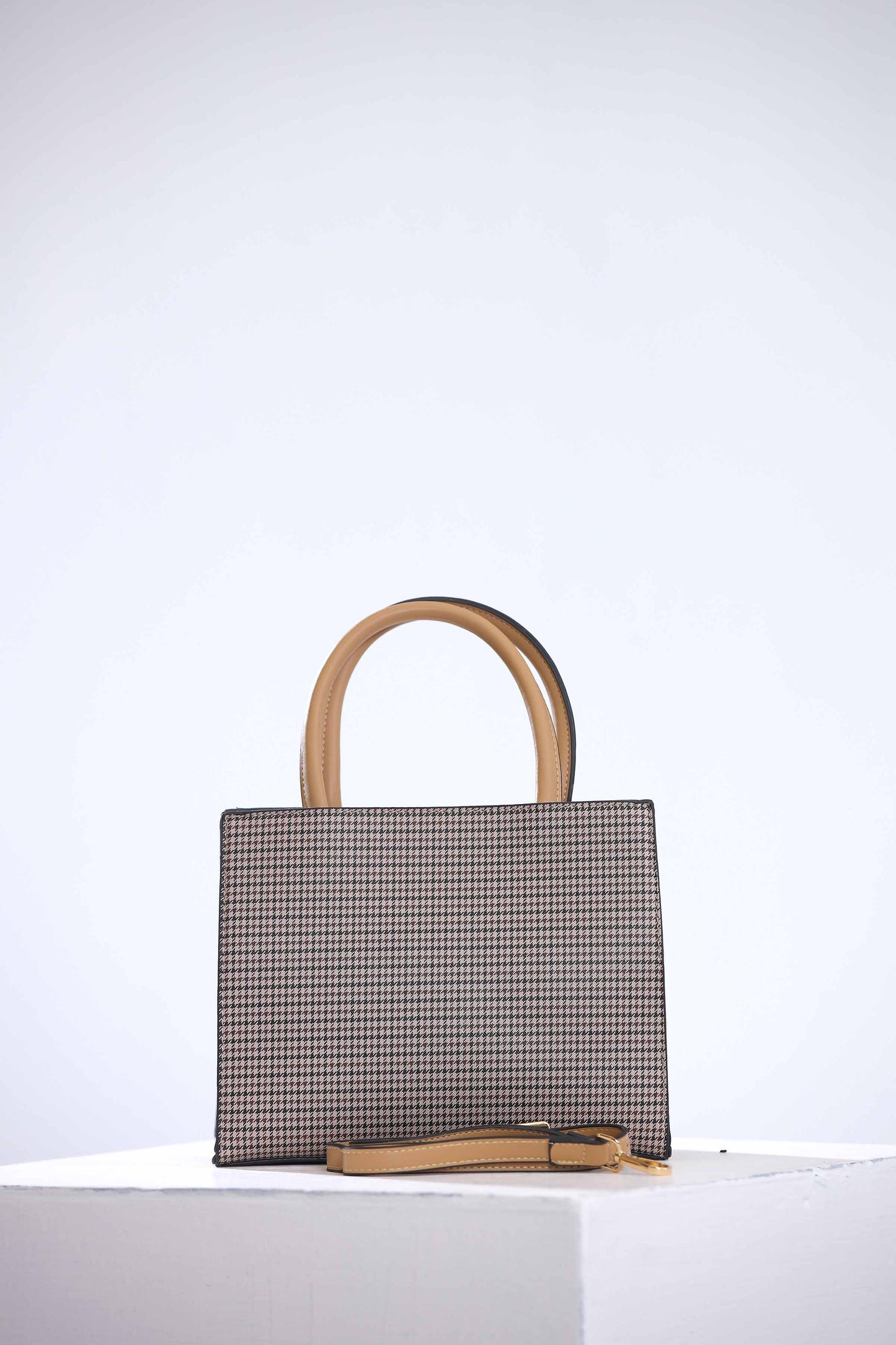 Nishat Linen - Beige/Grey Shoulder Bag-434112118