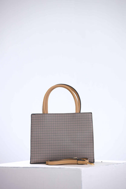 Nishat Linen - Beige/Grey Shoulder Bag-434112118