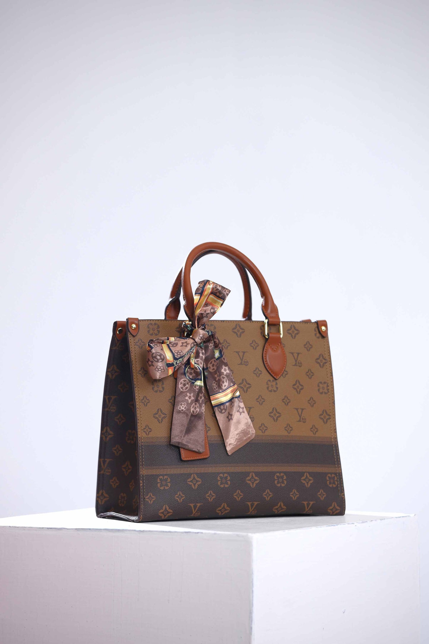 Nishat Linen - Brown Shoulder Bag-434122113