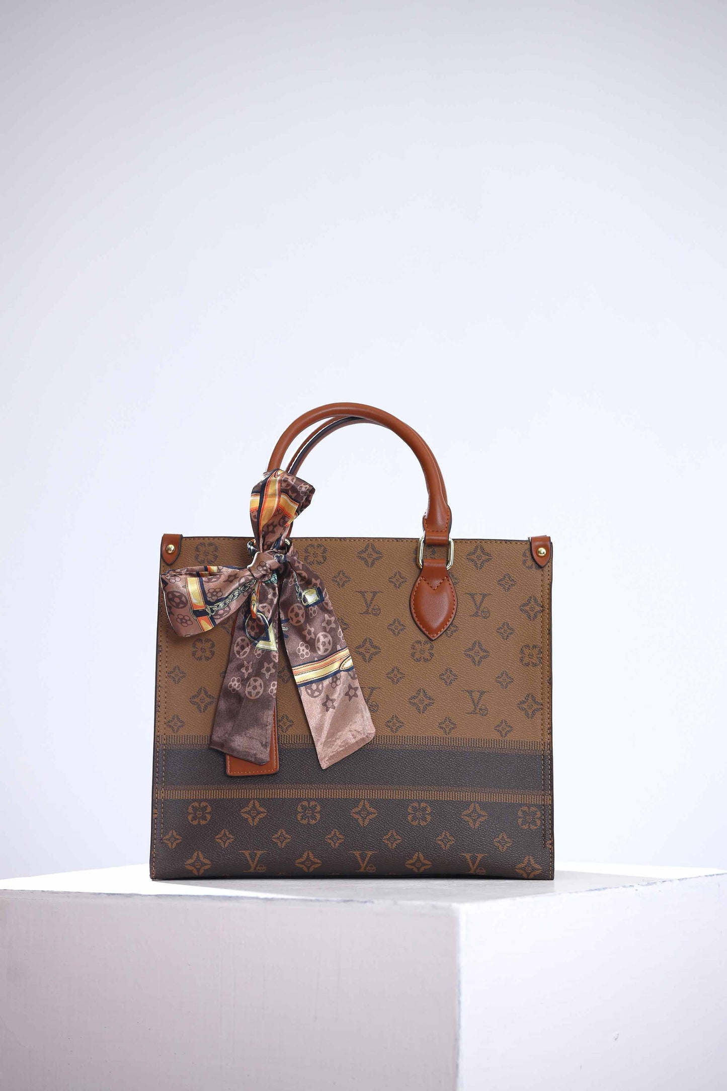 Nishat Linen - Brown Shoulder Bag-434122113