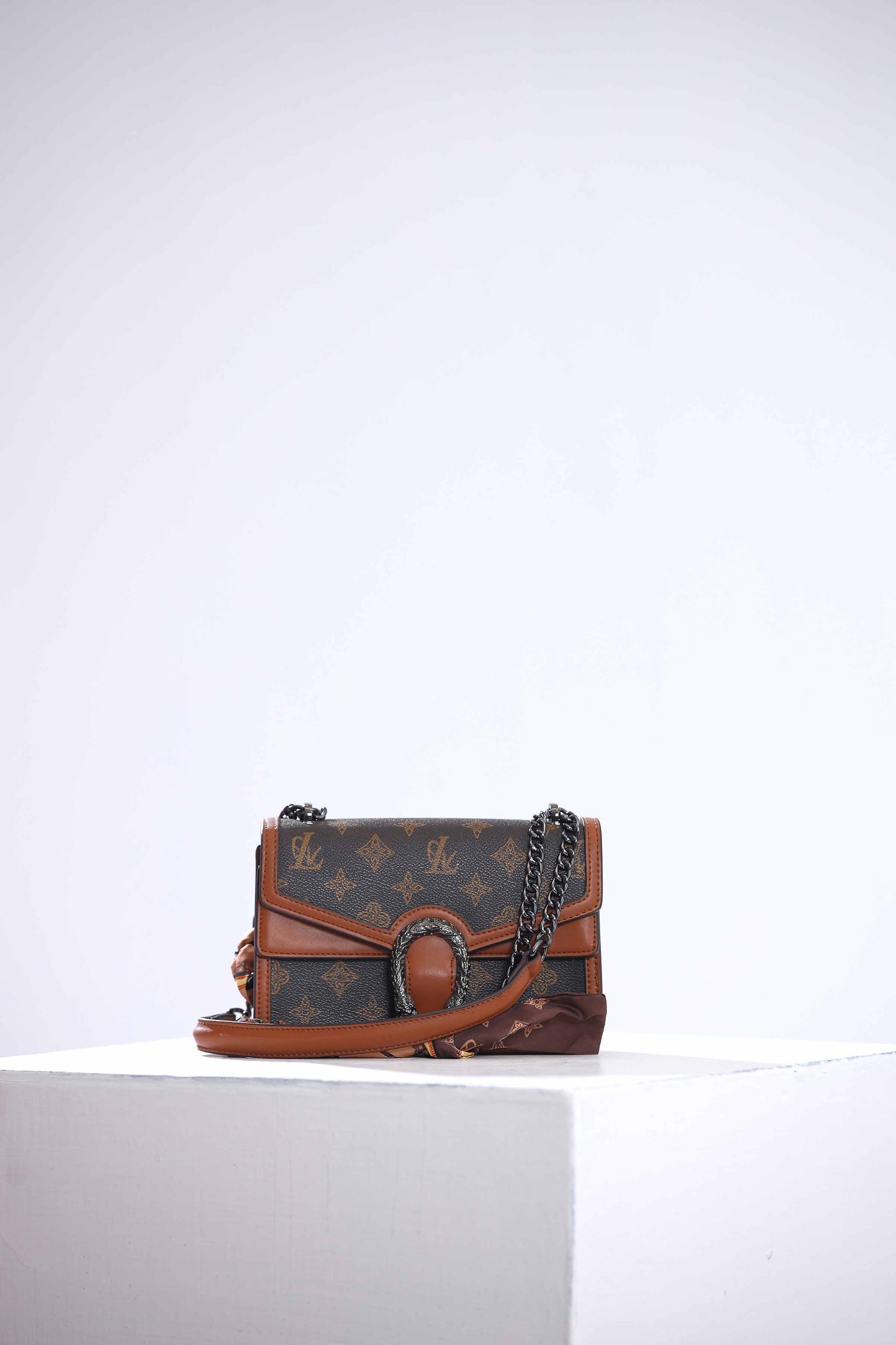 Nishat Linen - Brown Shoulder Bag-434152113