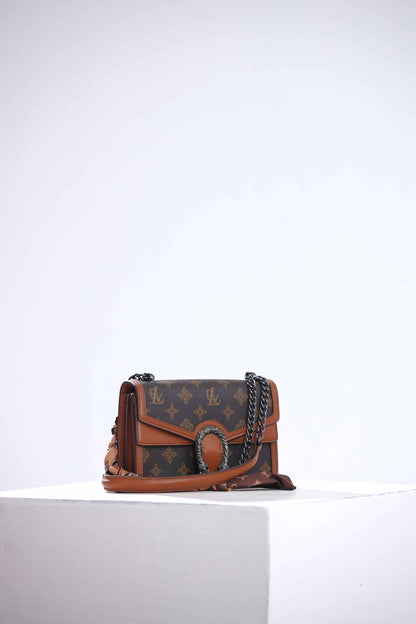 Nishat Linen - Brown Shoulder Bag-434152113