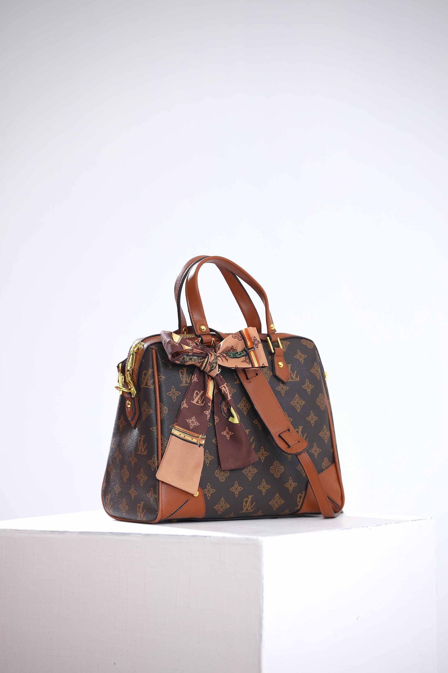 Nishat Linen - Brown Shoulder Bag-434162113