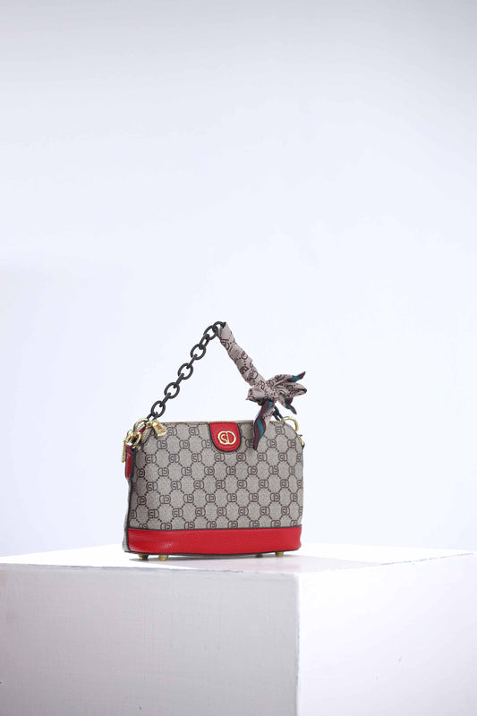 Nishat Linen - Red Shoulder Bag-434172101