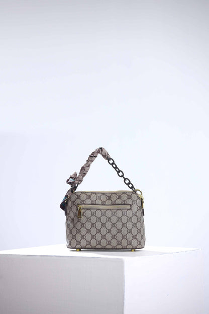 Nishat Linen - Coffee Shoulder Bag-434172117