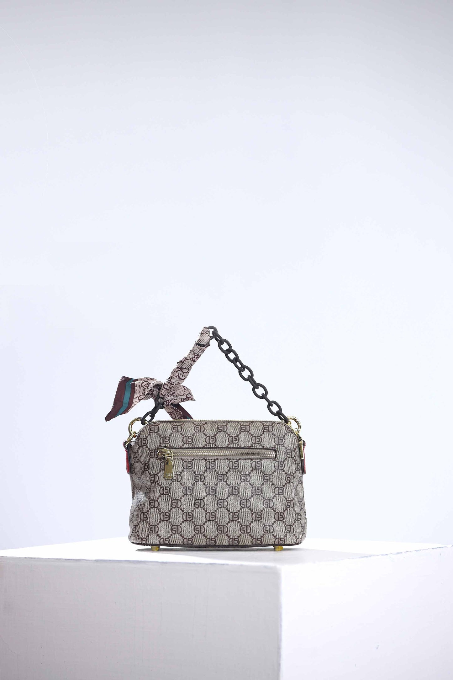 Nishat Linen - Coffee Shoulder Bag-434172117