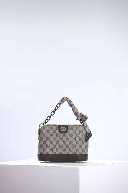 Nishat Linen - Coffee Shoulder Bag-434172117