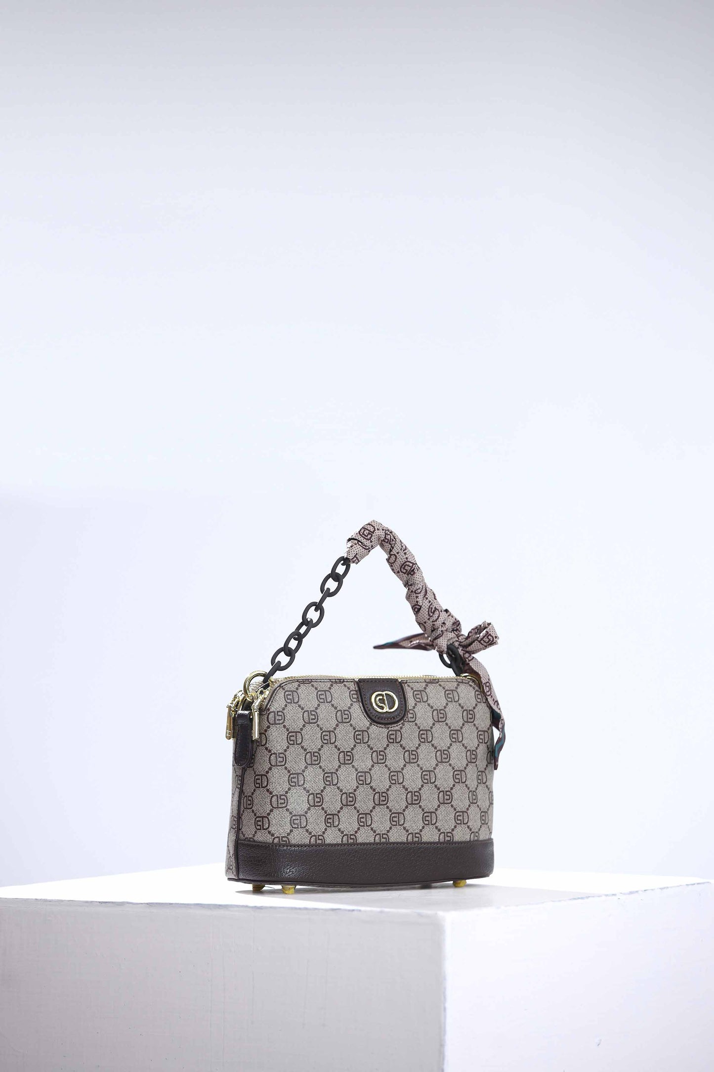 Nishat Linen - Coffee Shoulder Bag-434172117