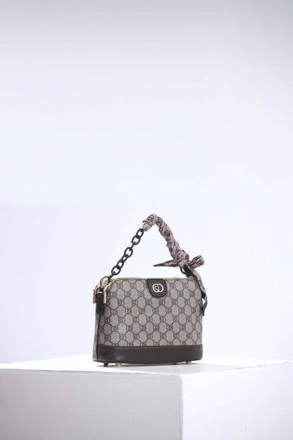 Nishat Linen - Coffee Shoulder Bag-434172117