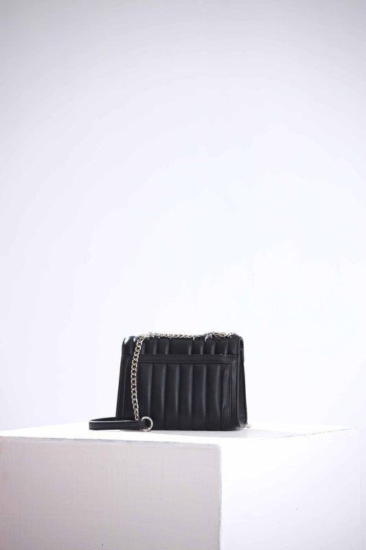 Nishat Linen - Black Shoulder Bag-434252103