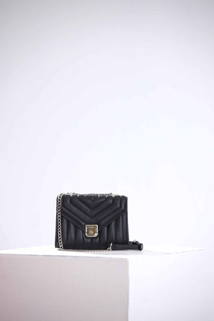 Nishat Linen - Black Shoulder Bag-434252103