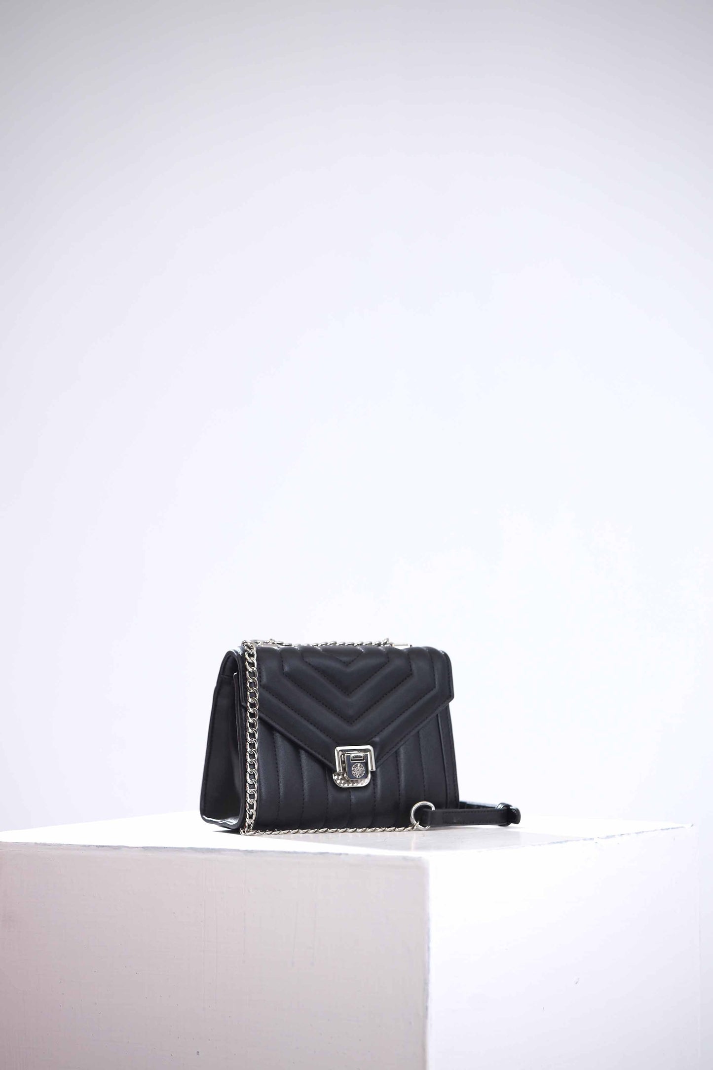Nishat Linen - Black Shoulder Bag-434252103