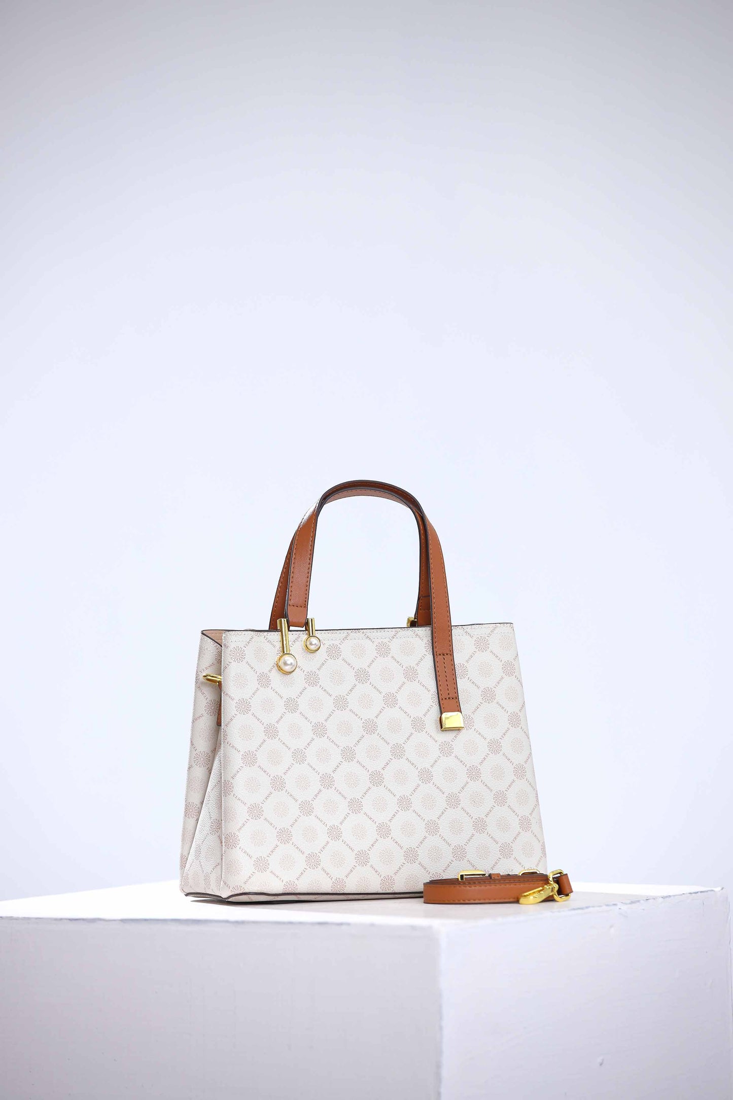 Nishat Linen - Off White Shoulder Bag-434302107