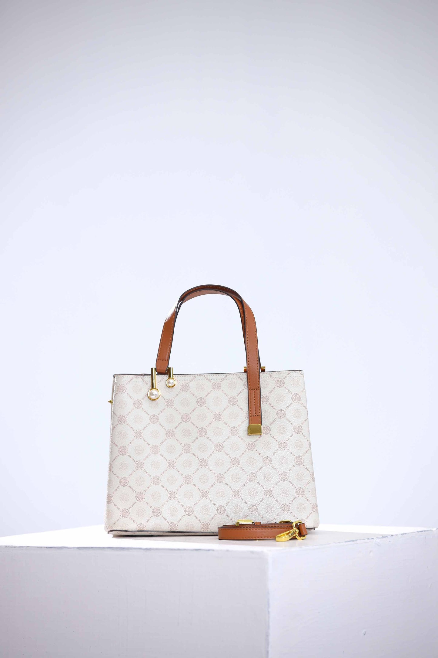 Nishat Linen - Off White Shoulder Bag-434302107