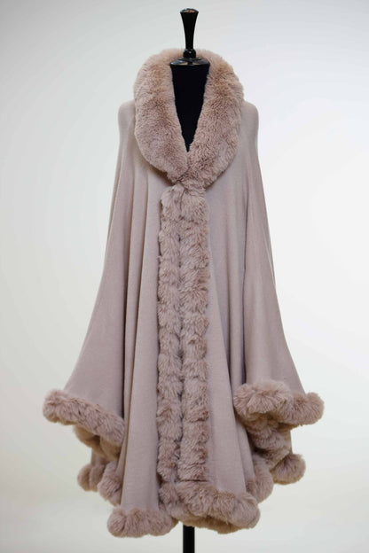 Nishat Linen - Pink Cape Shawl-434382105